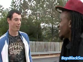 Blacks on boys -nasty interracial gay hardcore fucking 04