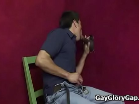 Gay interracial gloryhole sex and handjob fuck 08