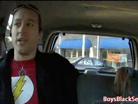 Interracial hardcore gay bareback fucking 24