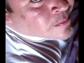 Sucking off a big black cock