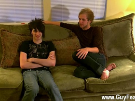 Gay orgy eighteen year old erik is new to the site and has never made