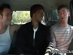 Blacksonboys - gay interracial nasty ass fuck 29