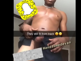 Straight guy showing how big his dick is handsomedevan