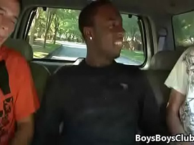 Blacks on buys - nasty gay skinny boy fucked by muscular black dude 12
